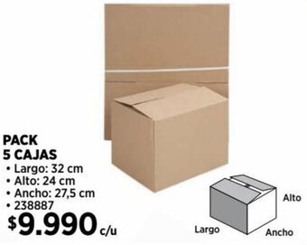 Construmart PACK 5 CAJAS oferta