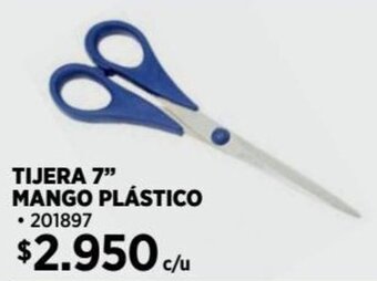 Construmart TIJERA 7" MANGO PLÁSTICO oferta