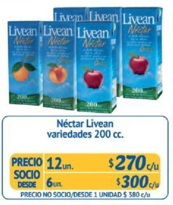 Alvi Néctar Livean variedades 200 cc x 12un oferta