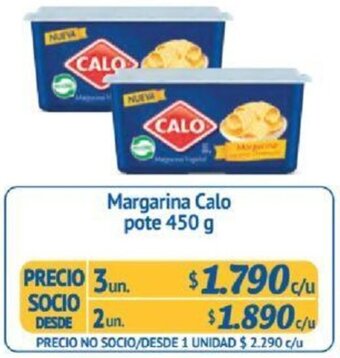 Alvi Margarina Calo pote 450g x 3un oferta
