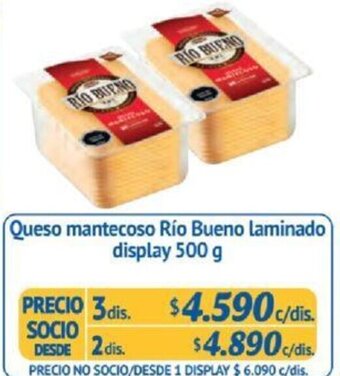 Alvi Queso mantecoso Río Bueno laminado 500g x 3dis oferta