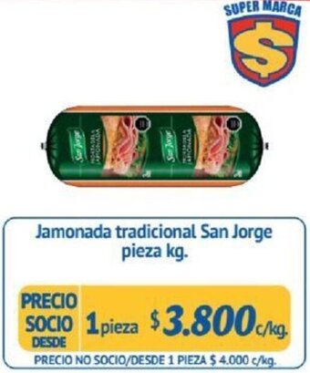 Alvi Jamonada tradicional San Jorge 1pieza x kg oferta