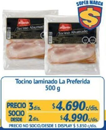 Alvi Tocino laminado La Preferida 500g x 3dis oferta