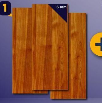 Construmart Piso flotante new cherry oferta