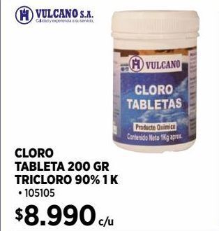 Construmart Cloro tableta 200g oferta