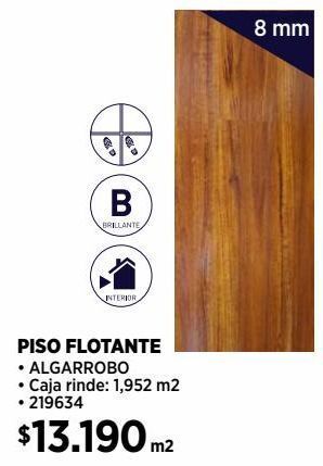 Construmart Piso flotante oferta