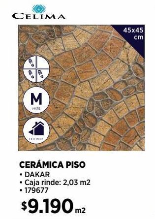 Construmart Cerámica piso celima oferta