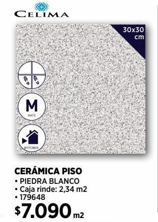 Construmart Cerámica piso celima oferta