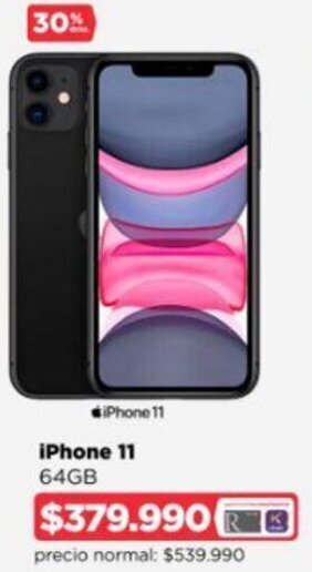 Ripley iPhone 11 64GB oferta