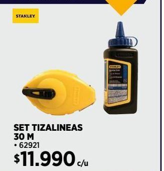 Construmart Juego tiza líneas + tiza 30 mt oferta