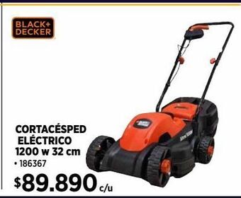 Construmart Corta césped eléctrica 32 cm 1200 w con recolector oferta