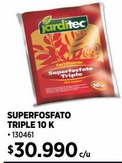 Construmart Superfosfato triple 10 kg oferta
