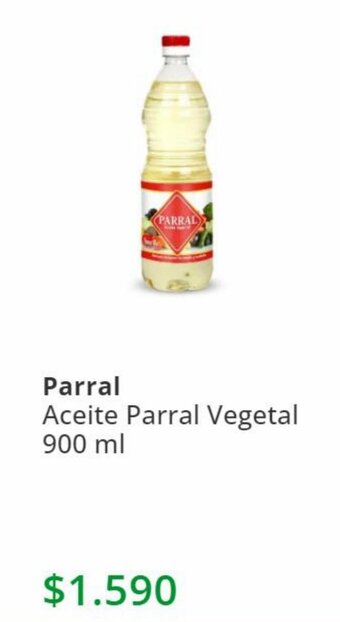Supermercado El Trébol Parral Aceite Parral Vegetal 900 ml oferta