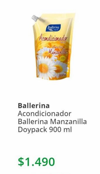 Supermercado El Trébol Ballerina Acondicionador Manzanilla Doypack 900 ml oferta