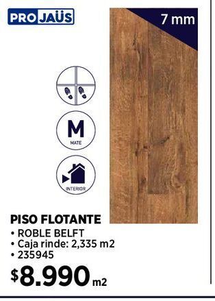 Construmart Piso flotante oferta