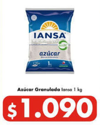 Super Bodega a Cuenta Azúcar Granulada lansa 1 kg oferta