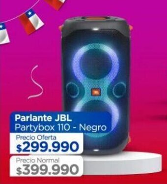 Linio Parlante JBL Partybox 110 - Negro oferta