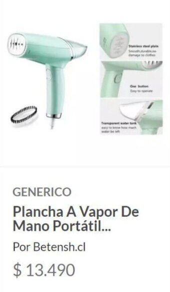 Linio GENERICO Plancha A Vapor De Mano Portátil oferta
