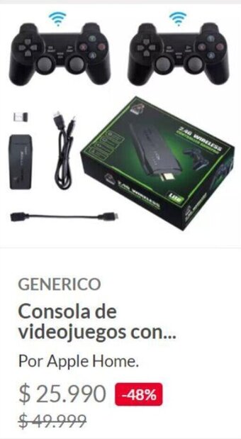 Linio GENERICO Consola de videojuegos oferta