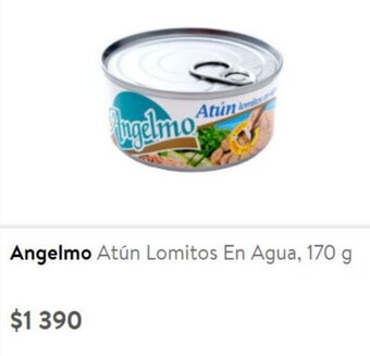 Lider Angelmo Atún Lomitos En Agua, 170 g oferta