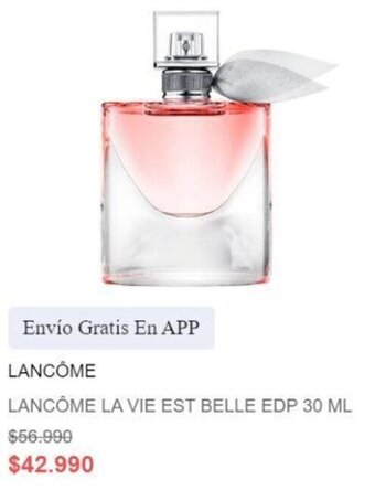 Ripley LANCÔME LA VIE EST BELLE EDP 30ML oferta