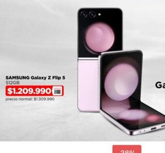 Ripley SAMSUNG Galaxy Z Flip 5 512GB oferta