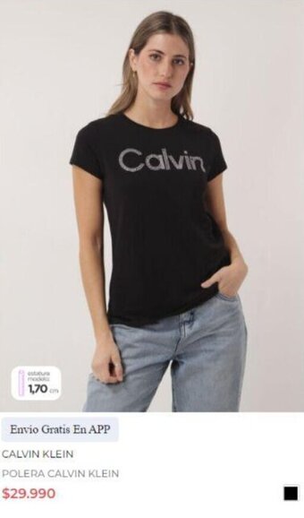 Ripley POLERA CALVIN KLEIN oferta