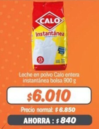 Mayorista 10 Leche en polvo Calo entera instantánea bolsa 900 g oferta