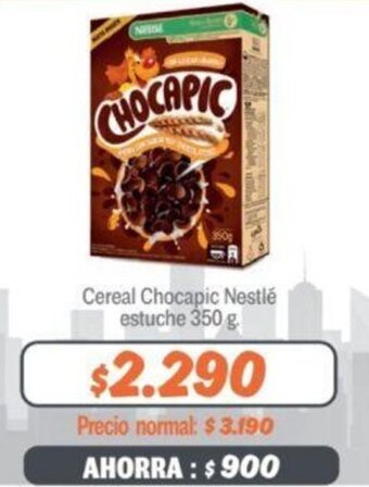 Mayorista 10 Cereal Chocapic Nestlé estuche 350 g. oferta
