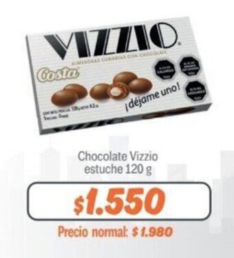 Mayorista 10 Chocolate Vizzio estuche 120 g oferta