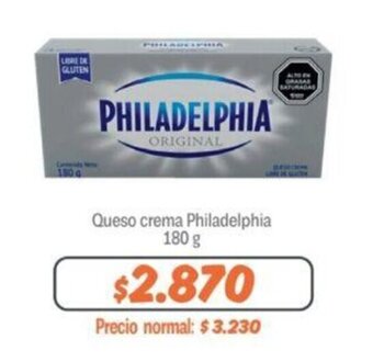 Mayorista 10 Queso crema Philadelphia 180 g oferta