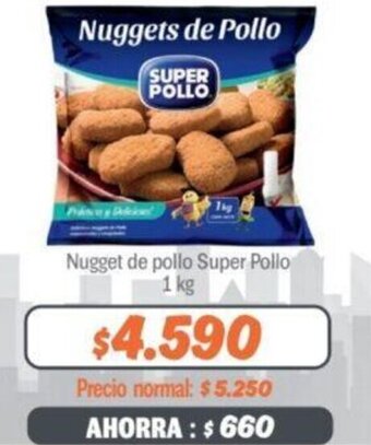 Mayorista 10 Nugget de pollo Super Pollo 1 kg oferta