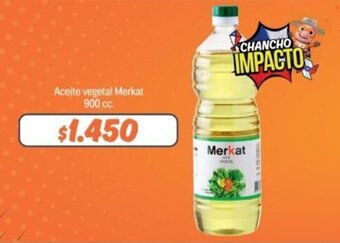 Mayorista 10 Aceite vegetal Merkat 900 cc. oferta