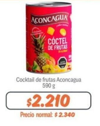 Mayorista 10 Cocktail de frutas Aconcagua 590 g oferta