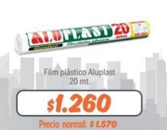 Mayorista 10 Film plástico Aluplast 20 mt. oferta