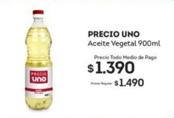 Tottus PRECIO UNO Aceite Vegetal 900ml oferta