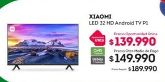 Tottus XIAOMI LED 32 HD Android TV Pl oferta