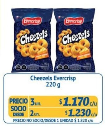 Alvi Cheezels Evercrisp 220 g x 3 un. oferta