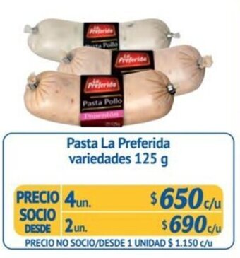 Alvi Pasta La Preferida variedades 125 g x 4 un. oferta