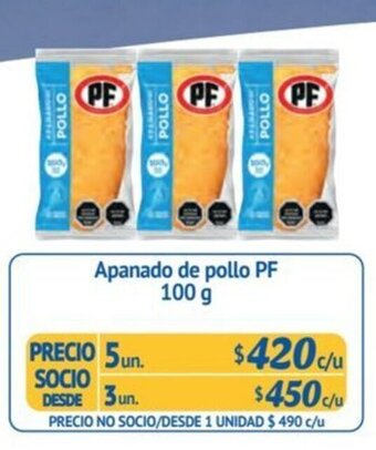 Alvi Apanado de pollo PF 100 g x 5 un. oferta