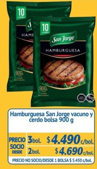 Alvi Hamburguesa San Jorge vacuno y cerdo bolsa 900 g x 3 bol. oferta