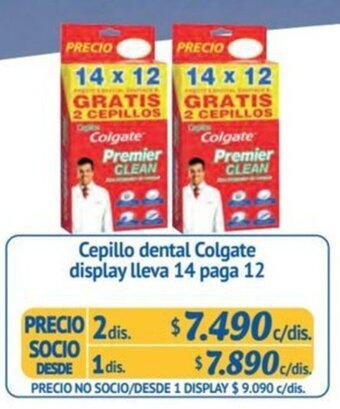 Alvi Cepillo dental Colgate display lleva 14 paga 12 x 2 dis. oferta