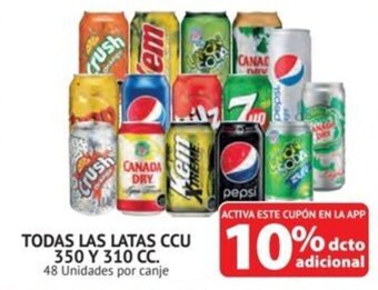 Alvi TODAS LAS LATAS CCU 350 Y 310 CC. oferta