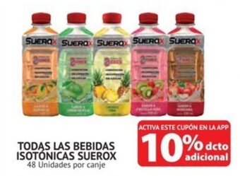 Alvi TODAS LAS BEBIDAS ISOTÓNICAS SUEROX oferta