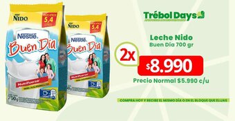 Leche Nido Buen Día 700 gr x 2