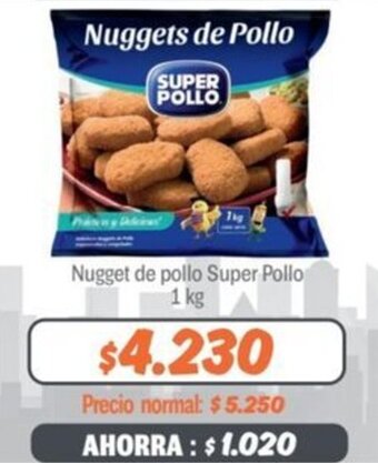 Mayorista 10 Nugget de pollo Super Pollo 1 kg oferta