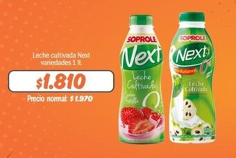 Mayorista 10 Leche cultivada Next variedades 1 lt. oferta