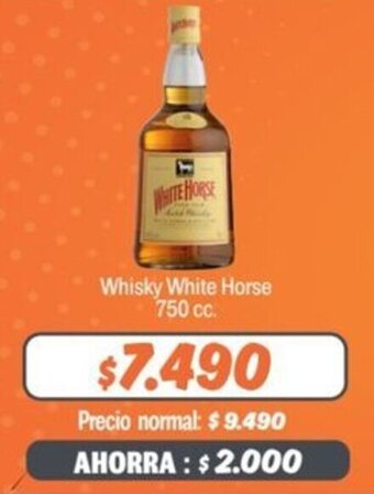 Mayorista 10 Whisky White Horse 750 cc. oferta