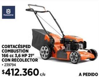 Construmart CORTACÉSPED COMBUSTIÓN 166 cc 3,6 HP 21" CON RECOLECTOR oferta