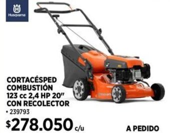Construmart CORTACÉSPED COMBUSTIÓN 123 cc 2,4 HP 20" CON RECOLECTOR oferta